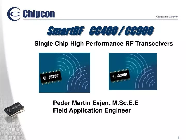 smartrf cc400 cc900