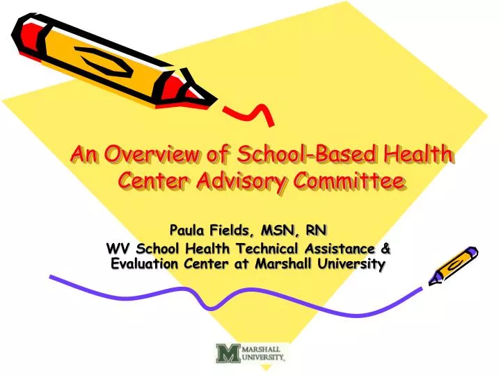 an overview of school based health center advisory committee