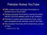 Pakistan Nukes YouTube - slide 1