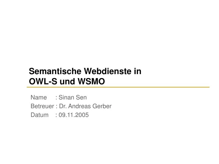 semantische webdienste in owl s und wsmo