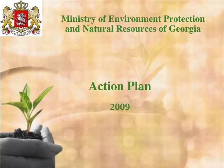 ministry of environment protection and natural resources of georgia