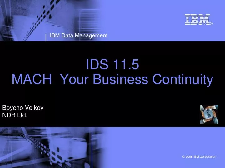 ids 11 5 mach your business continuity