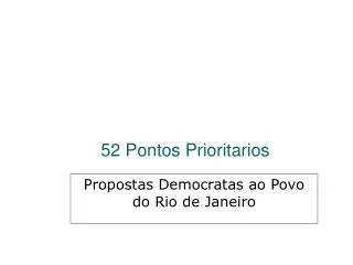 propostas democratas ao povo do rio de janeiro