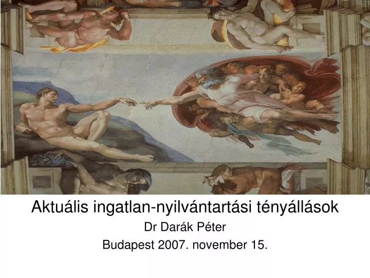 aktu lis ingatlan nyilv ntart si t ny ll sok dr dar k p ter budapest 2007 november 15