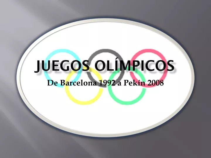 juegos ol mpicos