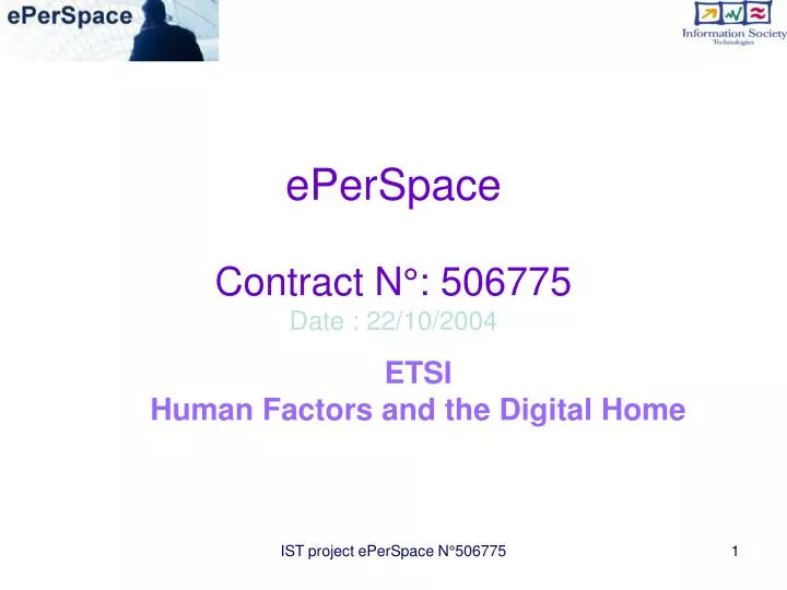 eperspace contract n 506775 date 22 10 2004