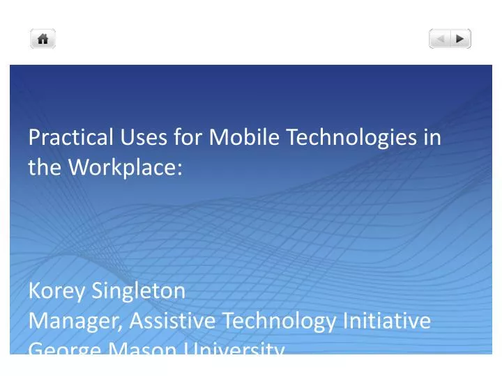 practical uses for mobile technologies in the workplace