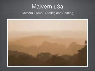 Malvern u3a