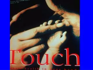 The Continuum of Touch