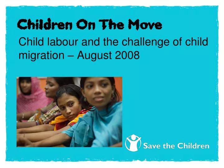 children on the move