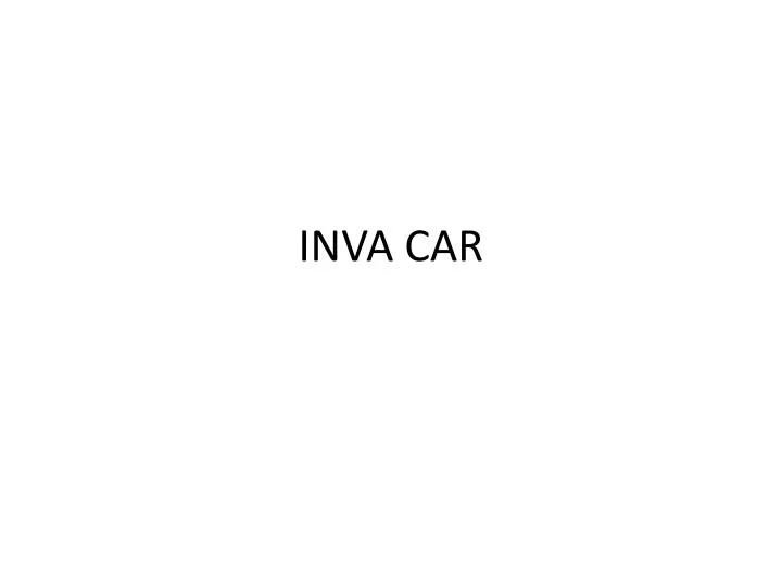inva car