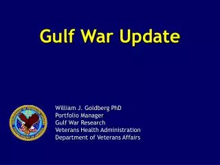 Gulf War Update