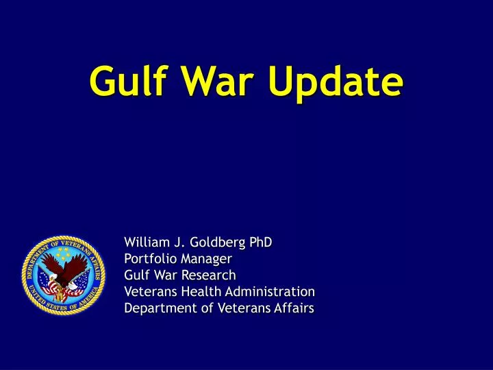 gulf war update