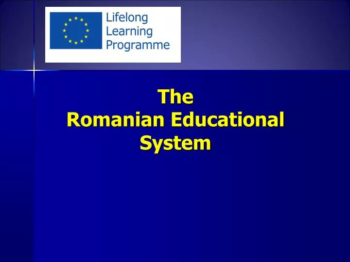the romanian educational system