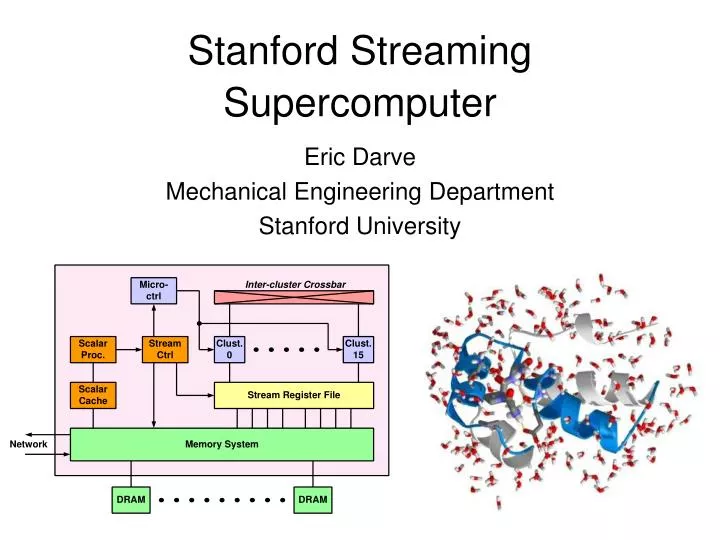 stanford streaming supercomputer