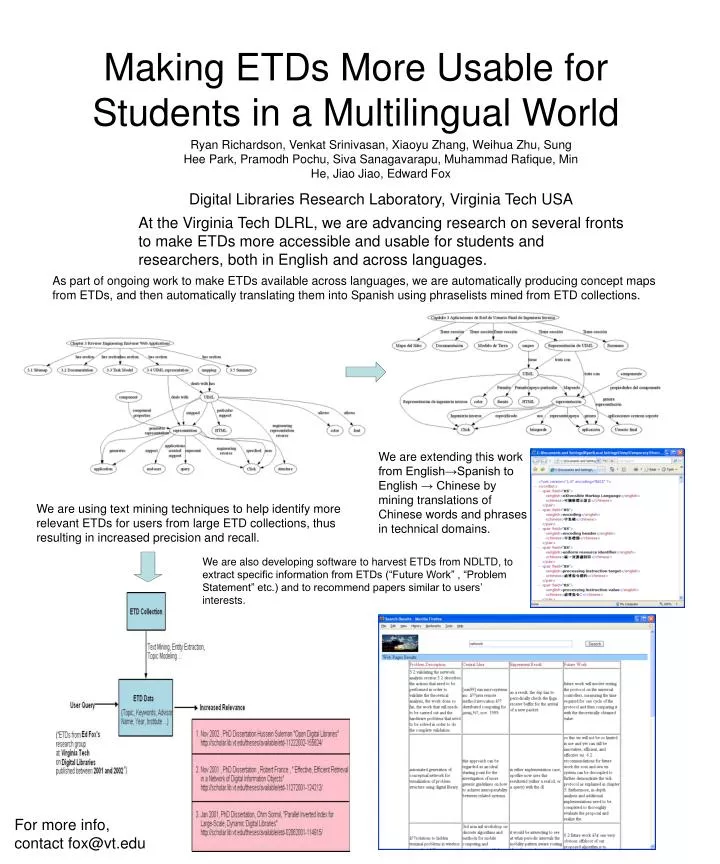 making etds more usable for students in a multilingual world