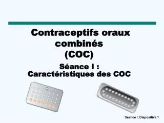 contraceptifs oraux combin s coc