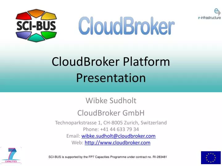 cloudbroker platform presentation