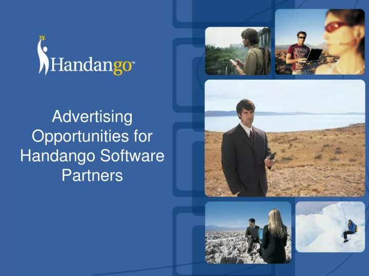 advertising opportunities for handango software partners