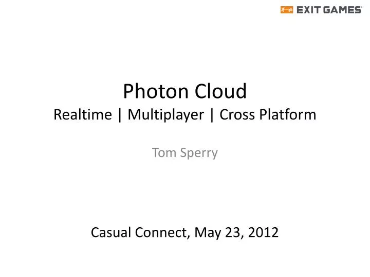 photon cloud realtime multiplayer cross platform