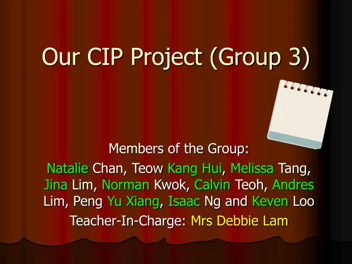 our cip project group 3
