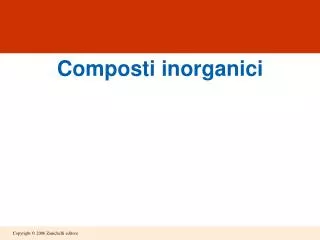 composti inorganici