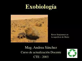 exobiolog a