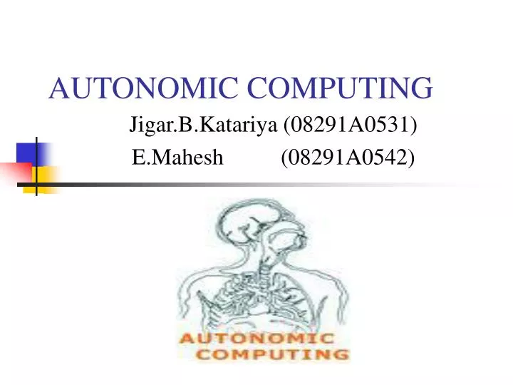 autonomic computing