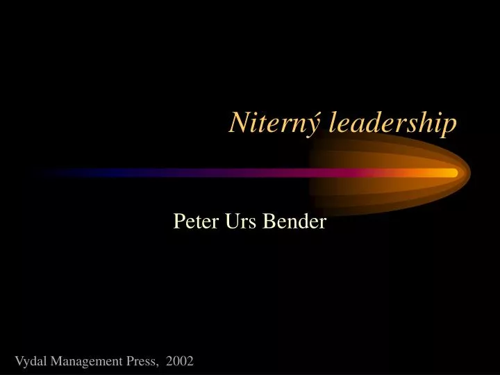 nitern leadership