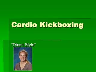 Cardio Kickboxing