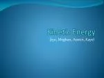 Kinetic Energy - slide 1