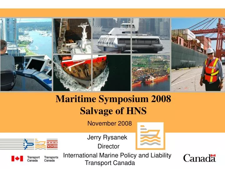 maritime symposium 2008 salvage of hns