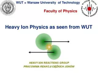 WUT = Warsaw University of Technology