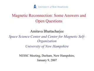 Magnetic Reconnection: Some Answers and Open Questions