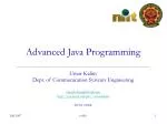 PPT - Advanced Java Programming PowerPoint Presentation, free download ...