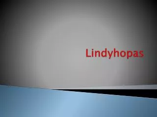 lindyhopas