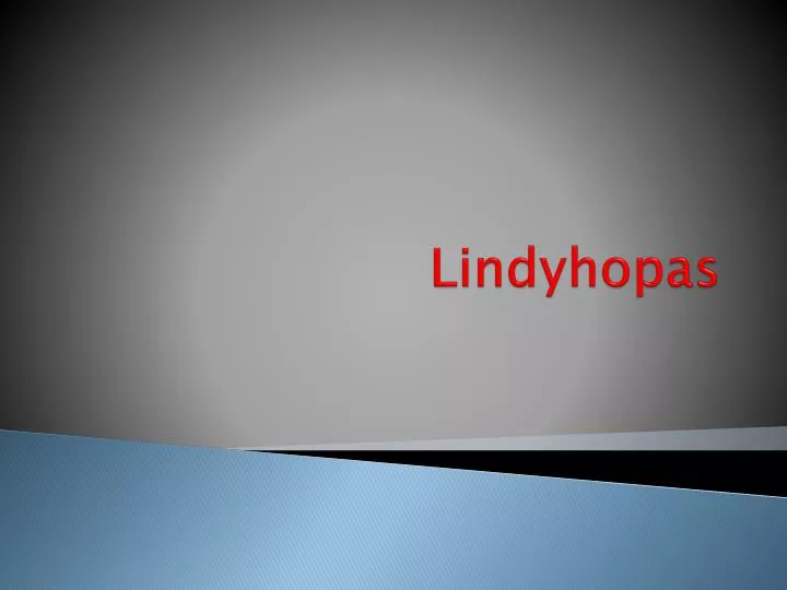 lindyhopas