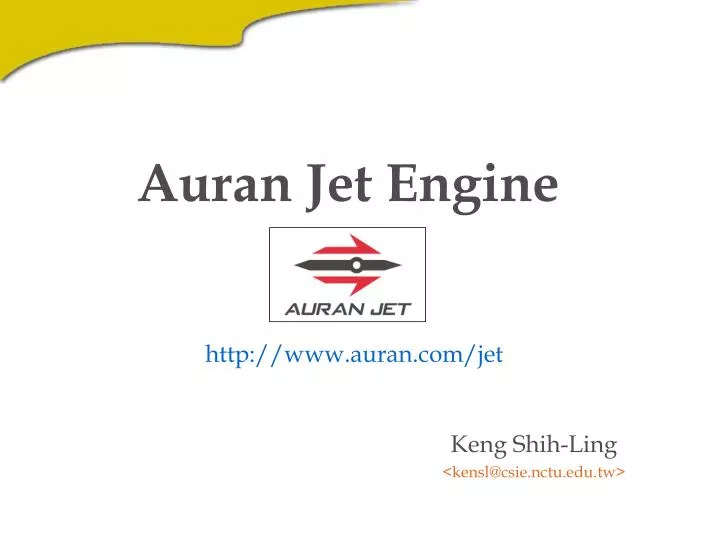 auran jet engine