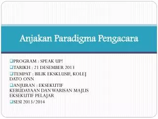 anjakan paradigma pengacara