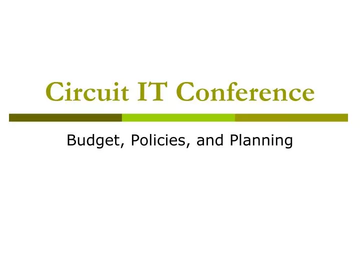 circuit it conference