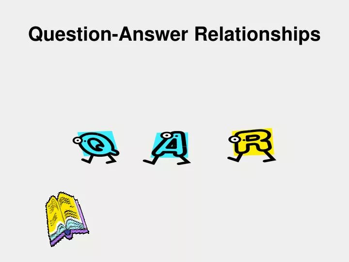 question answer relationships