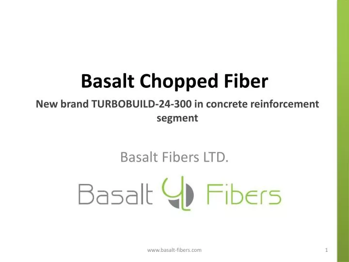 basalt chopped fiber