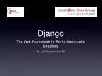 PPT - Python Django tutorial | Getting Started With Django | Web ...