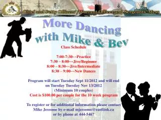 More Dancing with Mike &amp; Bev