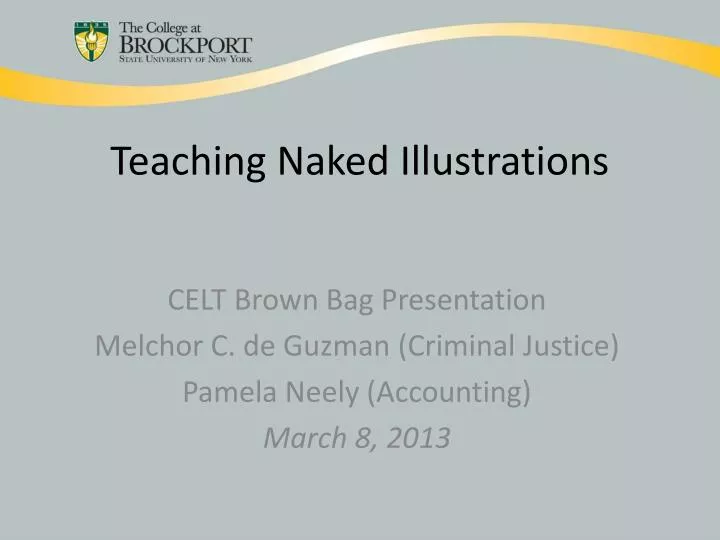 teaching naked illustrations