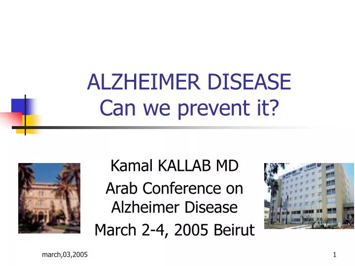 alzheimer disease can we prevent it
