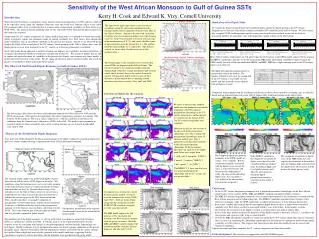 Sensitivity of the West African Monsoon to Gulf of Guinea SSTs