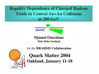 Rapidity Dependence of Charged Hadron Yields in Central Au+Au Collisions at 200 GeV