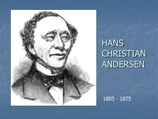 hans christian andersen
