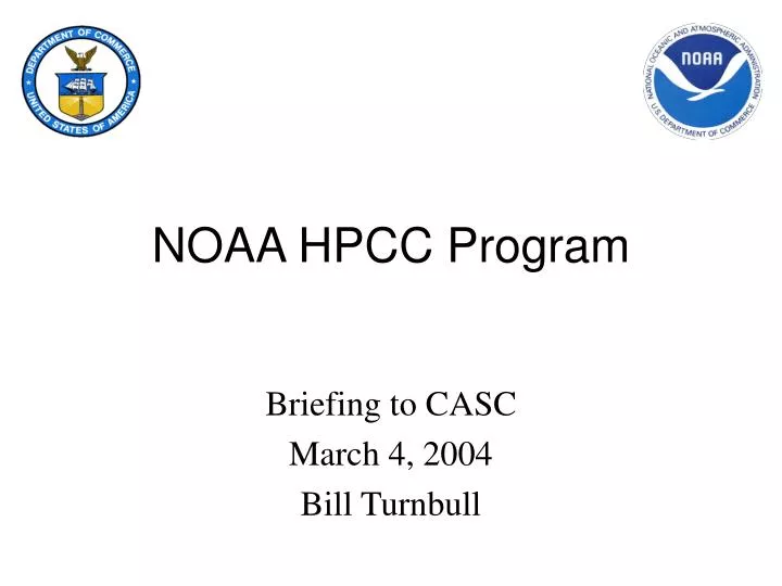 noaa hpcc program